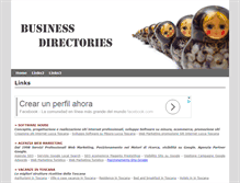 Tablet Screenshot of directories-business.com